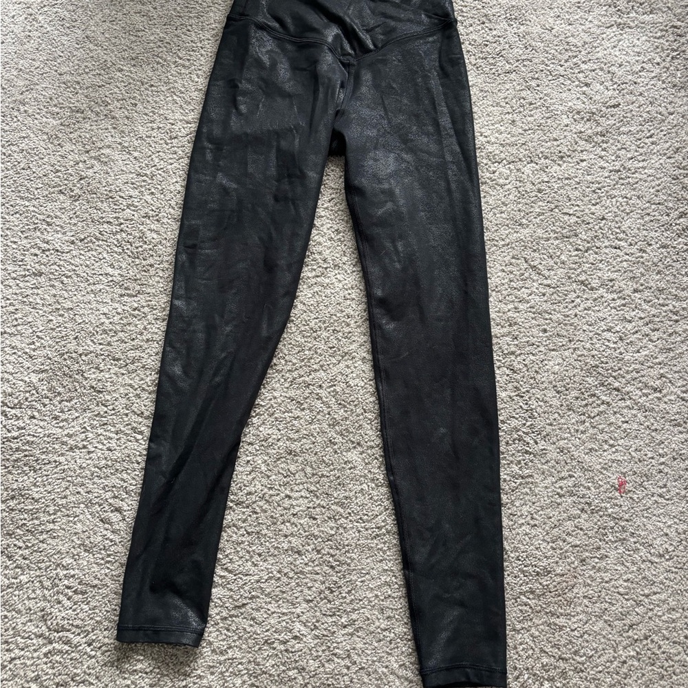 Aerie Black Leggings (looks like leather)